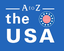 A to Z the USA Logo
