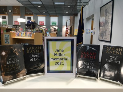 Books in this year's Jane Miller Memorial