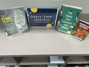 A picture of the book selections for the 2025 Gerald 